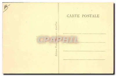 A Auvergne - O Forno Comum — B. 130 — Edição Pierre Malraux - Aurillac — Verso
