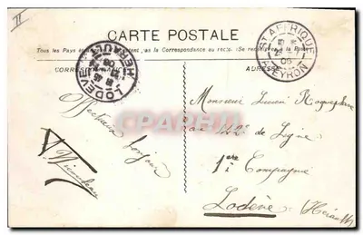 St-Affrique (Aveyron) — Sądzie — T.E. 159 — Rewers