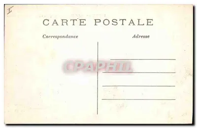 Senlis — Sąd w Senlis zniszczony w 1914 — wydawca nieznany, numer serii 10 — Rewers