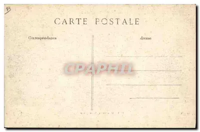 Ślub w Auvergnie — Pittoreska Auvergne — Wydawca E.D. n° 1771 — Rewers