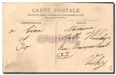 Clérmont-Ferrand — Paysanne des Environs — LL. — Verso