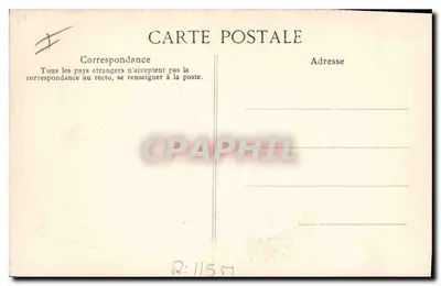 De pittoreske Auvergne — Tussen twee vuren — V.D. n°1596 — Achterkant
