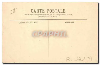 Typy z Auvergne — La Bourrée — LL. — Rewers