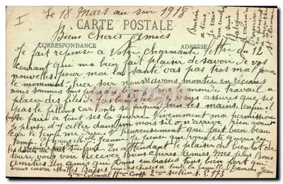 Ruine di Guerre in Meuse — Edizione Mme Jary-Thirien — Verso