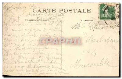 Notre-Auvergne — Scène de village à Brayatdes (Région du Puy-de-Dôme) — éditeur impr. sur la carte n°2882 — Rewers