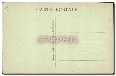 A Auvergne pitoresca — Velho Pastor da Auvergne — Editor Ideal, n°128 — Verso
