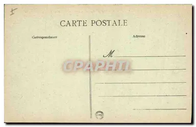 Ramscapelle (België) — Ruïnes van het dorp met Franse vlag — L. t. H. Paris, n° 255 — Achterkant