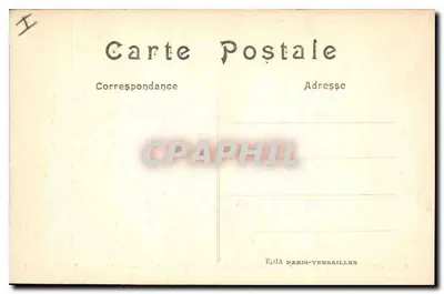 バルシー教会の内部 — ドイツ軍の通過後 — 1914年の戦争 — 出版社LL. No.105 — 裏面