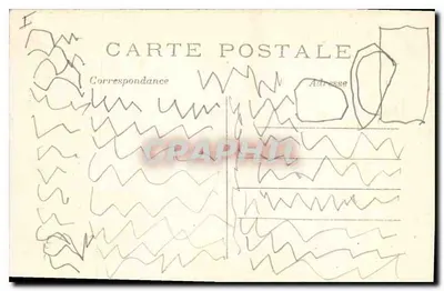 Senlis — Sądowy Pałac spalony w 1914 — L’II, Paryż — Rewers