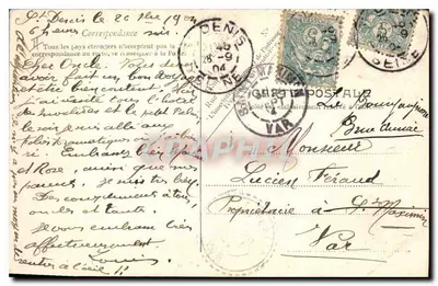 Saint-Denis — Sąd Gminy — Édition Nouvelle L. Q. — Rewers