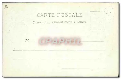 Saint-Étienne — Pałac Sądowy — wydawca A. Bergère i Cie, Nancy — Rewers