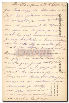 Saintes — O Palácio de Justiça — LL — Verso