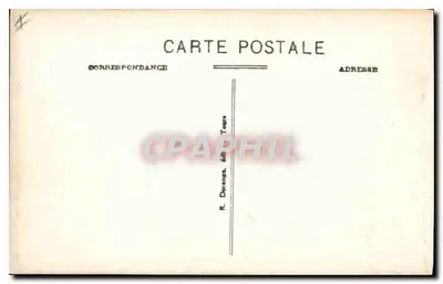 Tours (Loire-et-Loire) - Pałac Sądowy i Hotel de Ville - R. D. — Rewers
