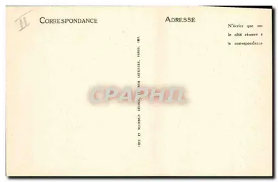 O Velay Pittoresque — Coiffure du Pays — LL — Verso