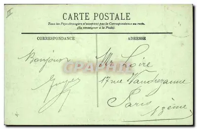 Tipos da Auvergne — Trajes do País — LL. n°26 — Verso