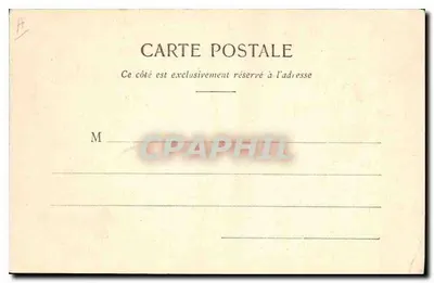 La Bourrée — Traditionele dans — Phototypie Baudel, St-Géré (Loir-et-Cher) — Achterkant