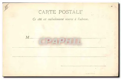 Kobieta w stroju tradycyjnym — Auvergne — Nademoiville — Rewers