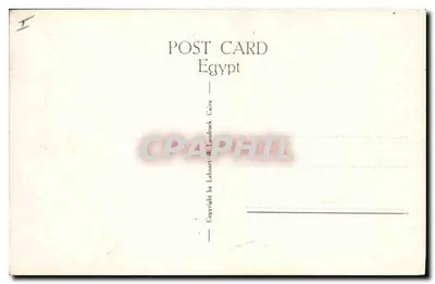 Kair — Piramida Cheopsa — Lehnert & Landrock, n° 262 — Rewers