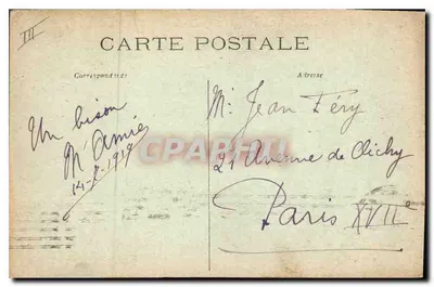 Douai in rovine — I tedeschi hanno dato fuoco a tutto questo quartiere — E. Baron fot. Douai — Verso
