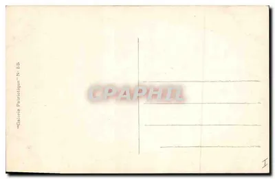 Katedra w Reims — po bombardowaniu — B.N. Paris, N° 55 — Rewers