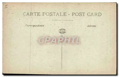 LILLE — A rue de Paris em direção à nova Bolsa — La Pensée, n° 3070 — Verso