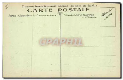 Ossuário provisório dos Campos de Batalha de Verdun — Início da Obra de Douaumont, aguardando o monumento definitivo — Edição HS Verdun — Verso