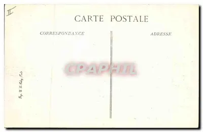 Batalha da Marne — Sermaize-les-Bains — O.J. Gauchier Édit. Sàter-Dizho — Verso