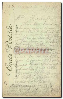 Arras — El Ayuntamiento y la Plaza — Visé París n° 687 — Reverso