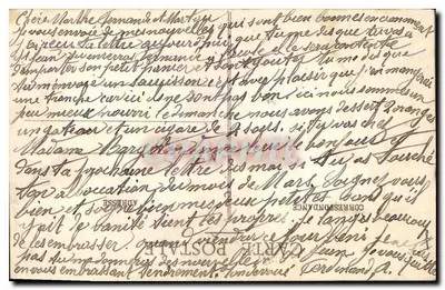 Baccarat - Rue des Ponts após o 25 de Agosto de 1914, visão do Leste — Verso