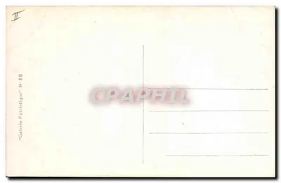 Stacja w Senlis — spalona przez Niemców — A.N. Paryż, seria N°88 — Rewers
