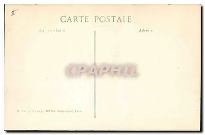 Senlis — Nach dem Bombenangriff — 1914, 14. Serie, Verlag E. Le Joly — Rückseite