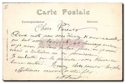 Batalha da Magne — Fazenda incendiada em Chatillon — Visé Paris N° 316 — Verso