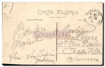 Tours (Loire-et-Loire) — Pałac Sądowy i Nowy Hotel de Ville — N. P. — Rewers