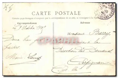 Toulouse - O Palácio de Justiça — M. B. — n° 51 — Verso