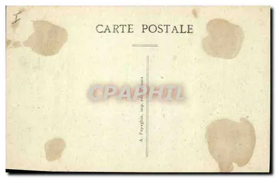 Tours — O Novo Hotel de Ville e o Palácio de Justiça — A. Paperglin, imp. edit. Tours — Verso