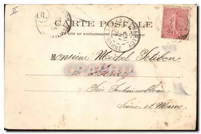 Tours — Palácio de Justiça — G.L.T. — Verso