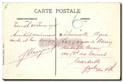 Tours — Pałac Sądowy — E. A. — Rewers