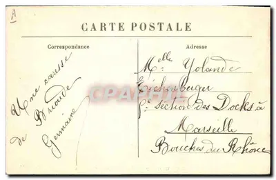 Um Grupo de Dentellistas Auvergnates — M. B. Le Puy — n° 885 — Verso