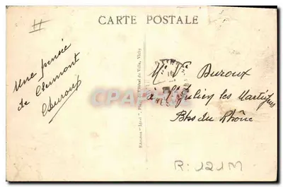 L'Auvergne Pittoresque — La Noce — Edizioni Ideale — Verso