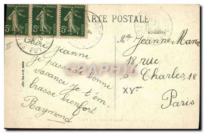 Auvernia Pritoresque — Pasterzka (na zboczu). — Arvernia — Rewers