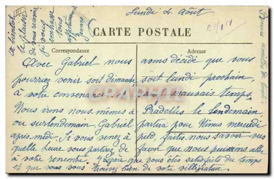 Músicos ao ar livre — Oh! Vai, Descouïffado (Bourrée) — Editor G. Brémond, n°273 — Verso