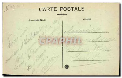 Tulle — Pałac Sądowy — Phototypie Bessot et Guionte, Brive — Rewers