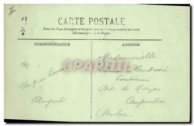 Toulouse — O Palácio de Justiça — LL. — Verso