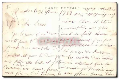 Toulon — Pałac Sądownictwa — Pałac Sądownictwa — Wyd. B.S. nr 91 — Rewers