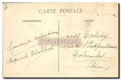 Vannes — Panoramiczny widok Prefektury — Zbiór H. Laurent, Port-Louis — Rewers
