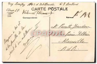 Valençane — Het Paleis van Justitie — P.S.V. — Achterkant