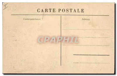 La Campesina con el tocado alvergés — serie 3550 — editor no identificado — Reverso