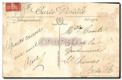 Tipos de Auvergne — La Bourrée — LL. — Selsota — Reverso