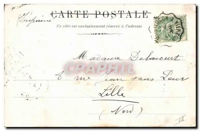 Mała Bourbonnaise — Montluçon — Bonnet, Fot. Petit — Rewers