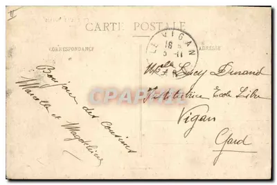 Karışık Echeveau — Bourbonnais — Yayımcı Bourbonnais, no 132 — Arka yüz